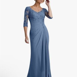 Mother of The Bride Dress Long Size 10